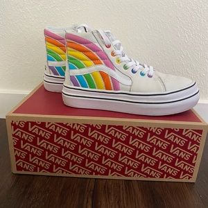 Vans X Flower Shop hightop sneakers